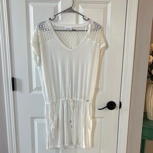 Calvin Klein White Lace Swimwear